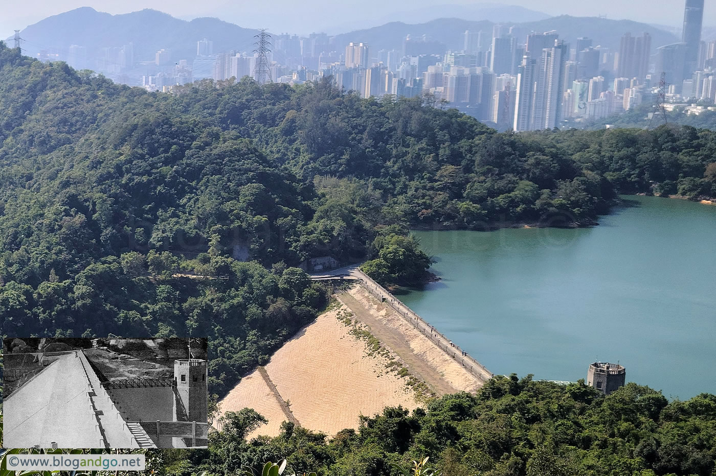 Shing Mun Redoubt - From Across the Dam